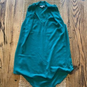 Naked zebra green top